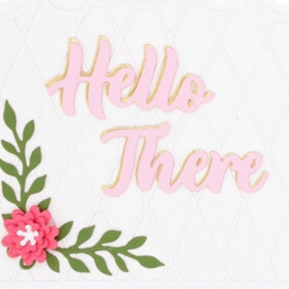 BEAUTIFUL Spellbinders 13pc Tiara Trifold Club Die Of The Month - Picture 11 of 11